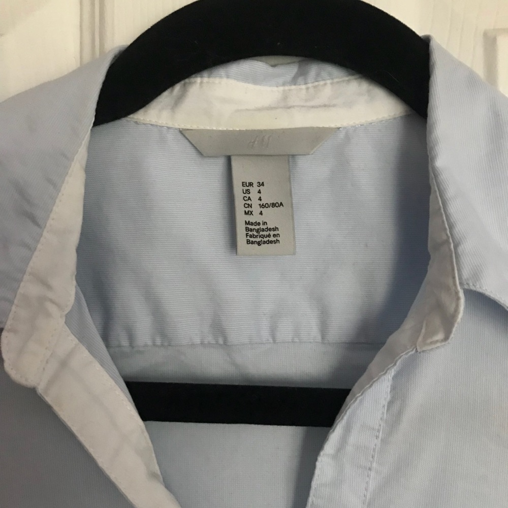 Blue button down shirt - Picture 2 of 4